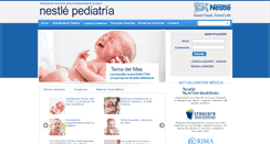 Desktop Screenshot of nestle-pediatria.cl